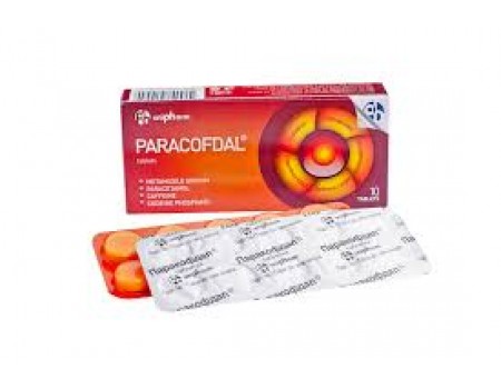 Paracofdal 10 tablets